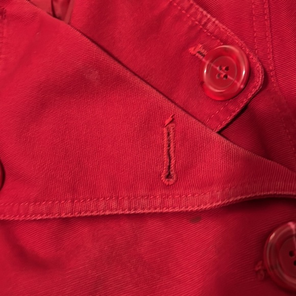 Smart set red spring coat - Picture 4 of 12